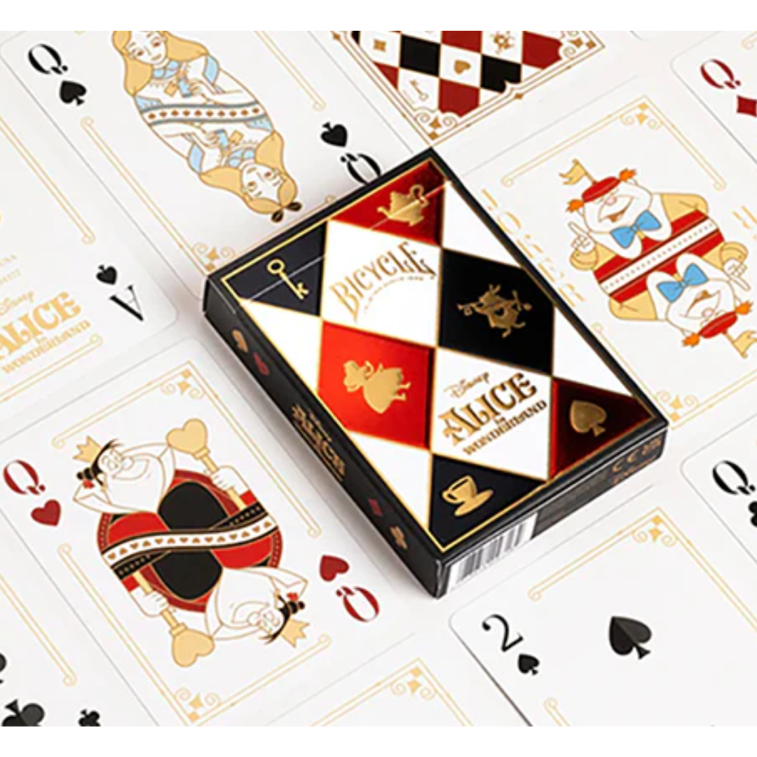 Bicycle Disney Alice in Wonderland playing cards