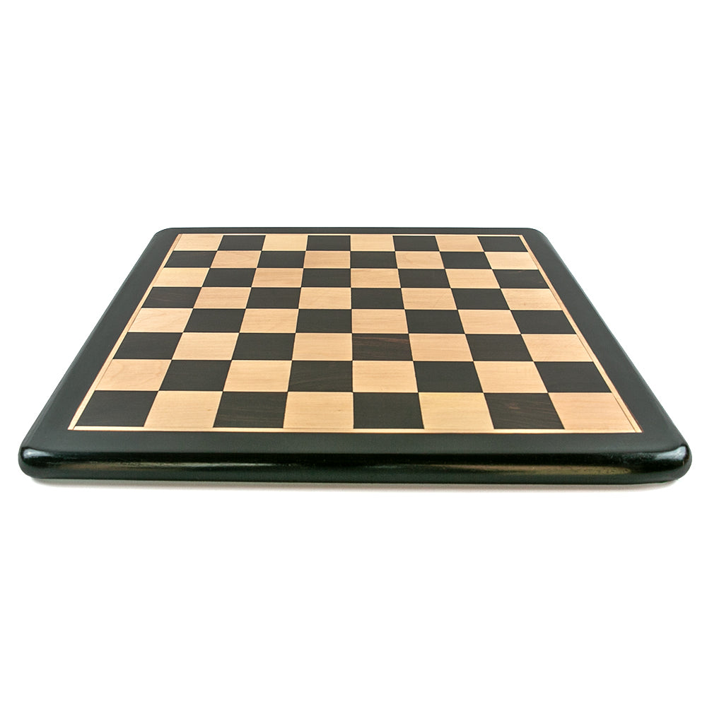 SECONDS: Kingston chess board: ebony and maple