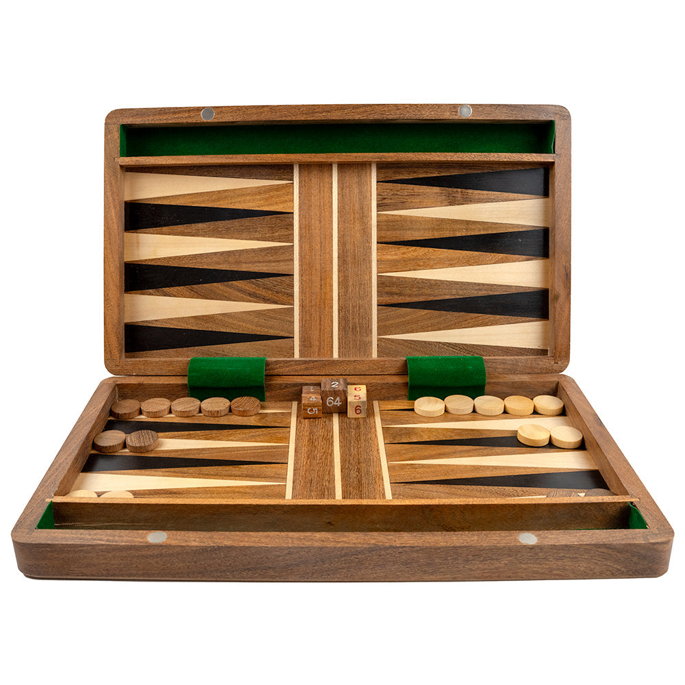 SECONDS: Exeter folding backgammon set