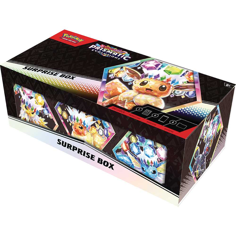 Pokémon TCG: Scarlet & Violet 8.5 - Prismatic Evolutions – Surprise Box