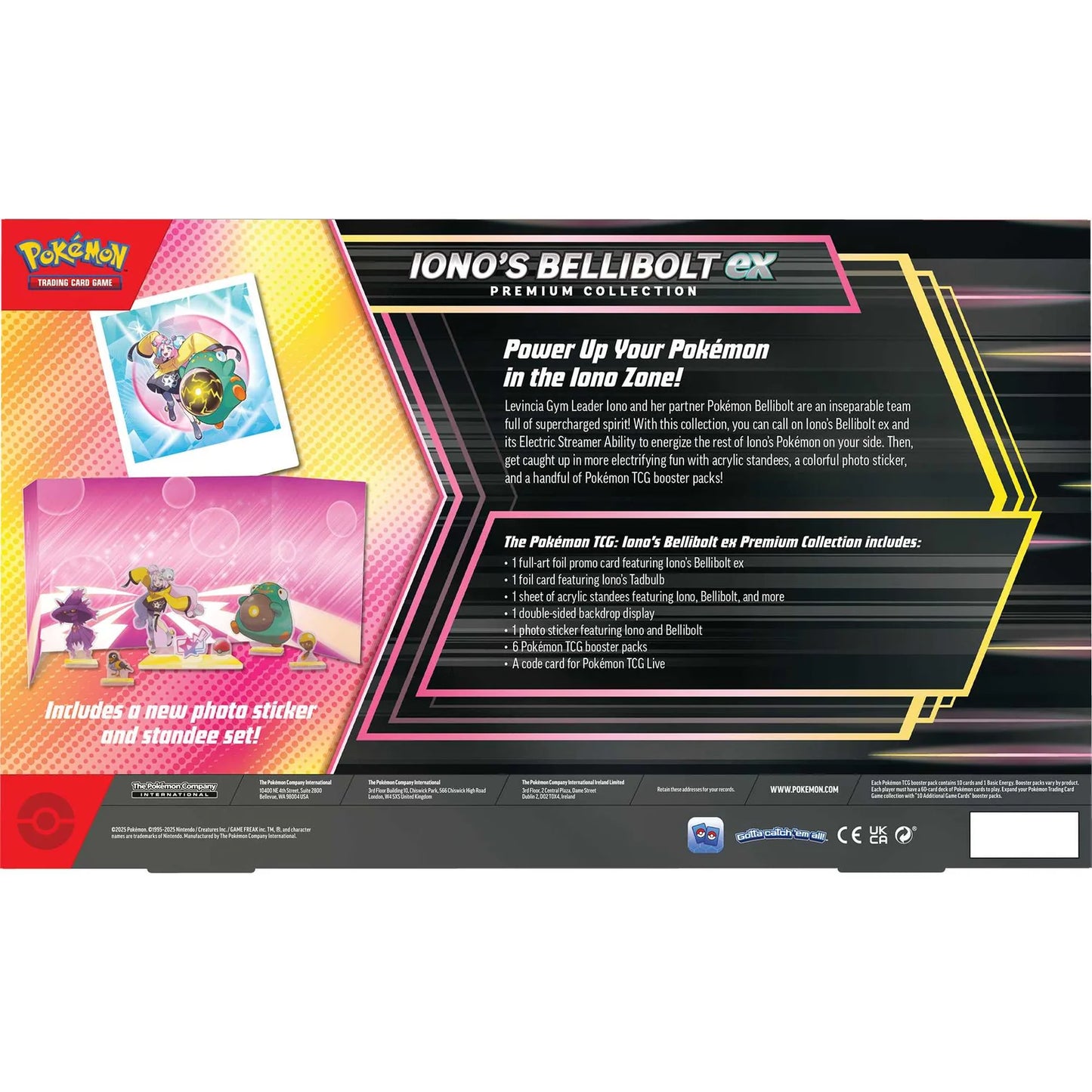 Pokemon TCG: Iono’s Bellibolt ex Premium Collection