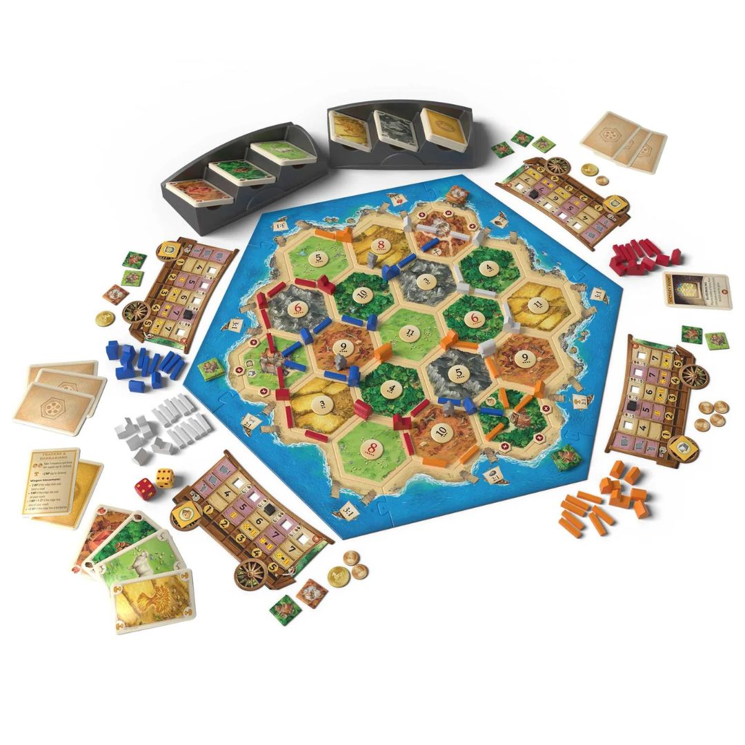 CATAN Traders & Barbarians Expansion 6th Edition