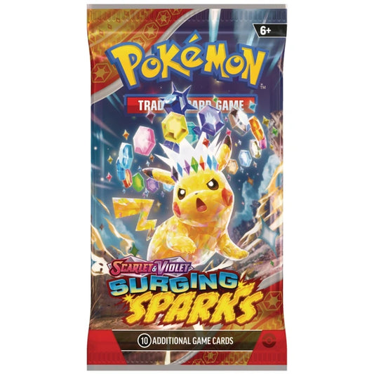 Pokémon Trading Card Game: Scarlet &amp; Violet 8 Surging Sparks Booster Pack