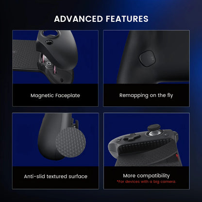 GameSir G8+ Wireless Game Controller Vibration Response And Touchpad Design Suitable For Switch/Android/IOS/PC