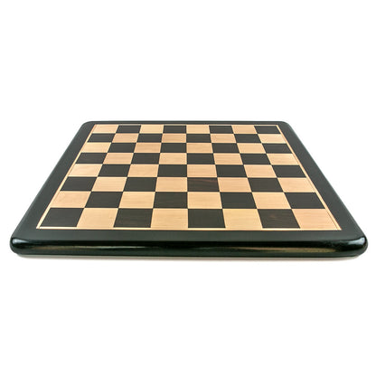 SECONDS: Kingston chess board: ebony and maple
