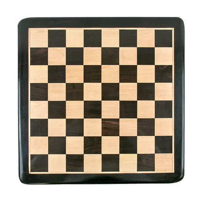 SECONDS: Kingston chess board: ebony and maple