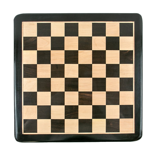 SECONDS: Kingston chess board: ebony and maple