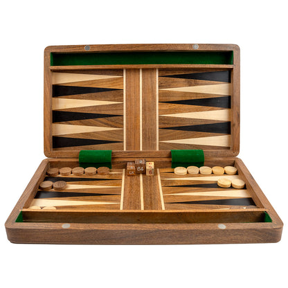 SECONDS: Exeter folding backgammon set