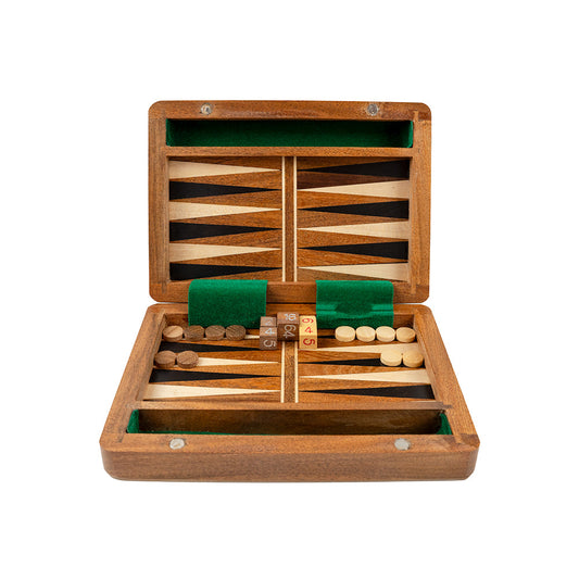SECONDS: Exeter folding backgammon set