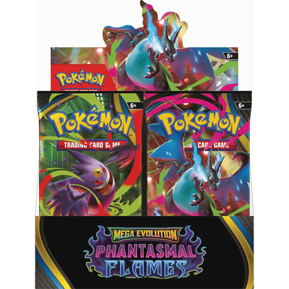 Pokémon TCG: Mega Evolution Phantasmal Flames - Booster Display Box