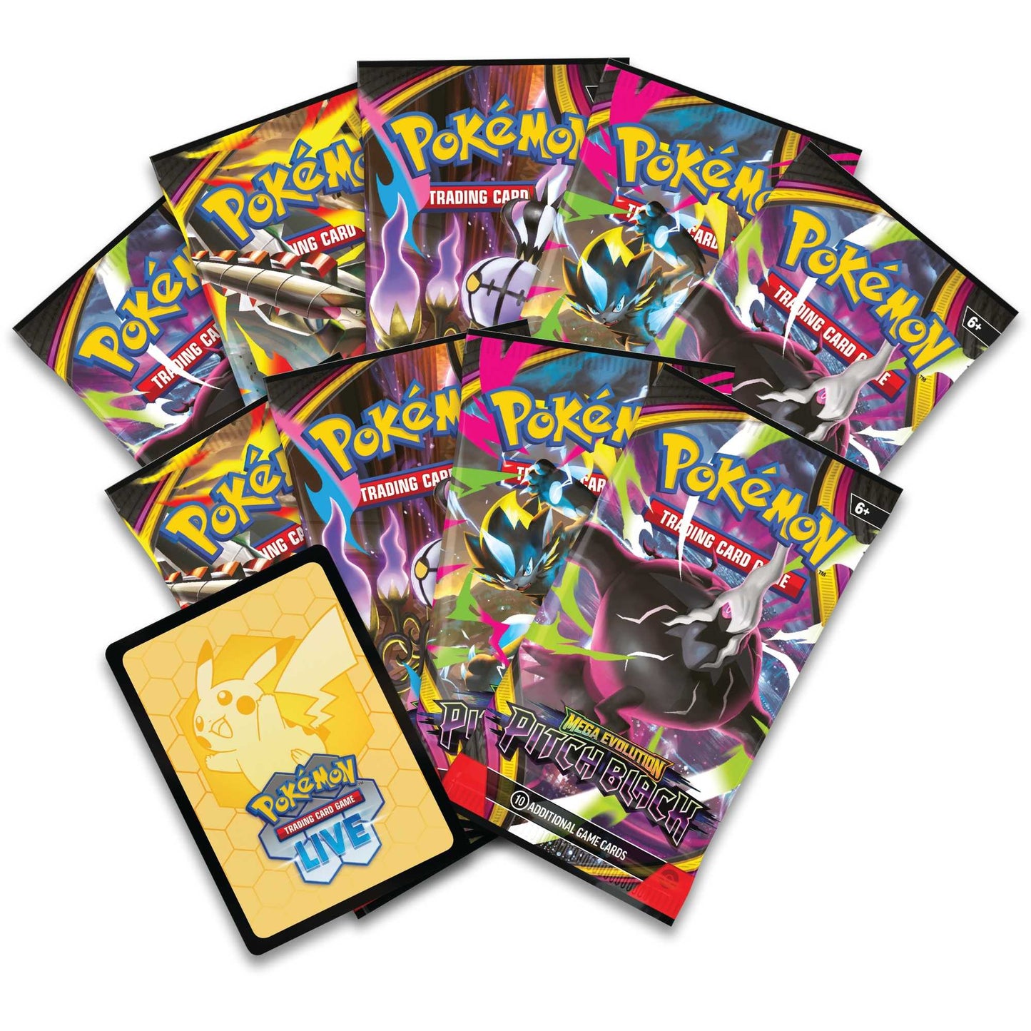 Pokémon TCG: Mega Evolution Pitch Black - Elite Trainer Box