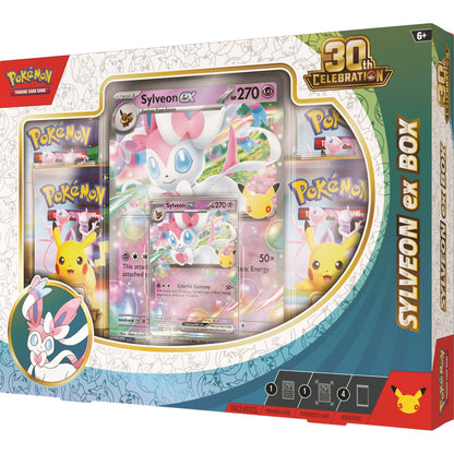 Pokémon TCG: ex Box - Sylveon - 30th Celebration
