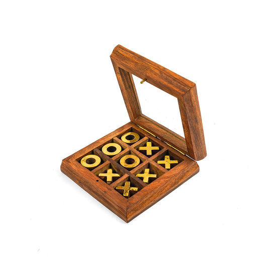 Wooden Noughts & Crosses
