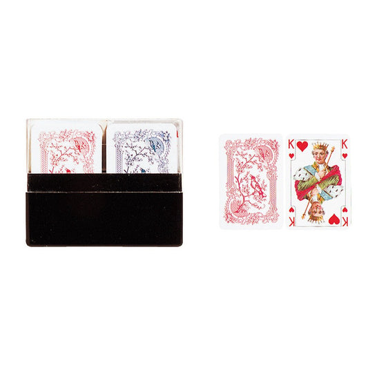 Miniature Patience playing cards - double deck